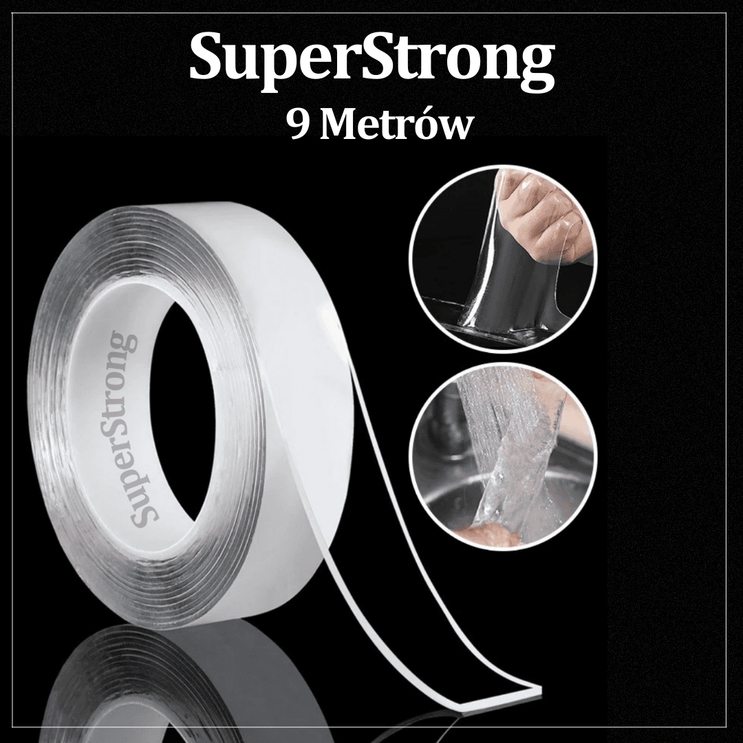 SuperStrong-Bardzo mocna Taśma dwustronna