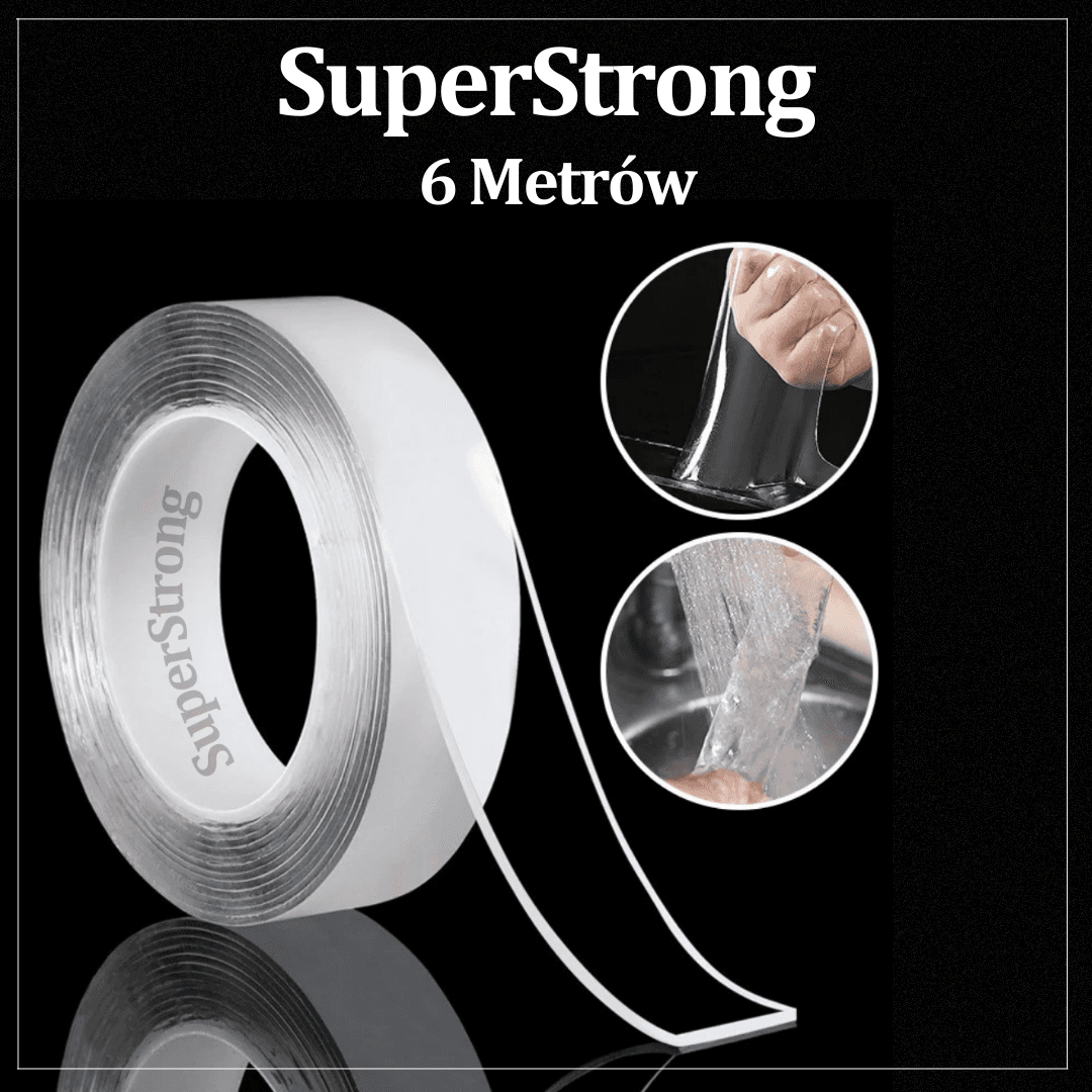 SuperStrong-Bardzo mocna Taśma dwustronna