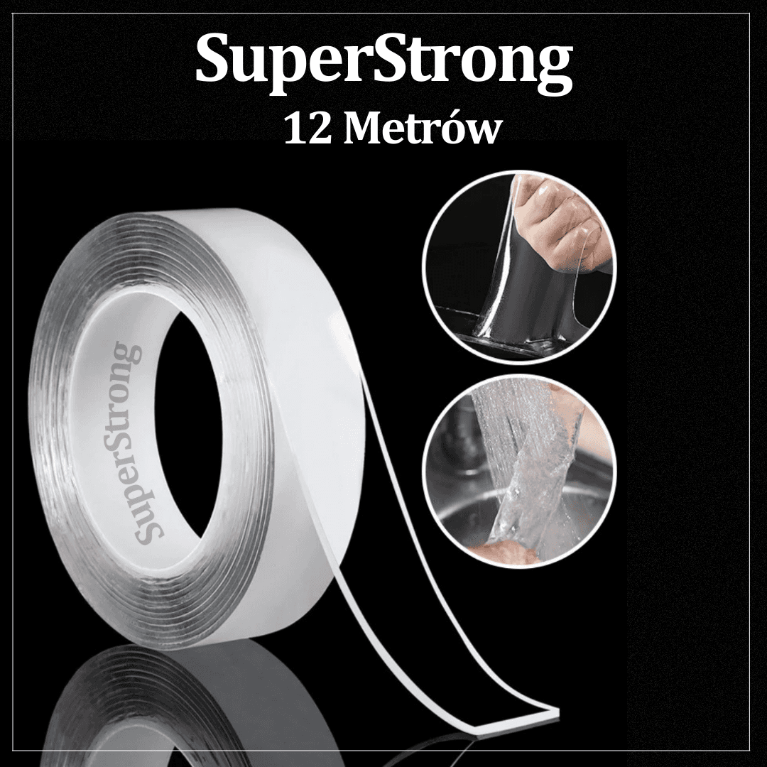 SuperStrong-Bardzo mocna Taśma dwustronna