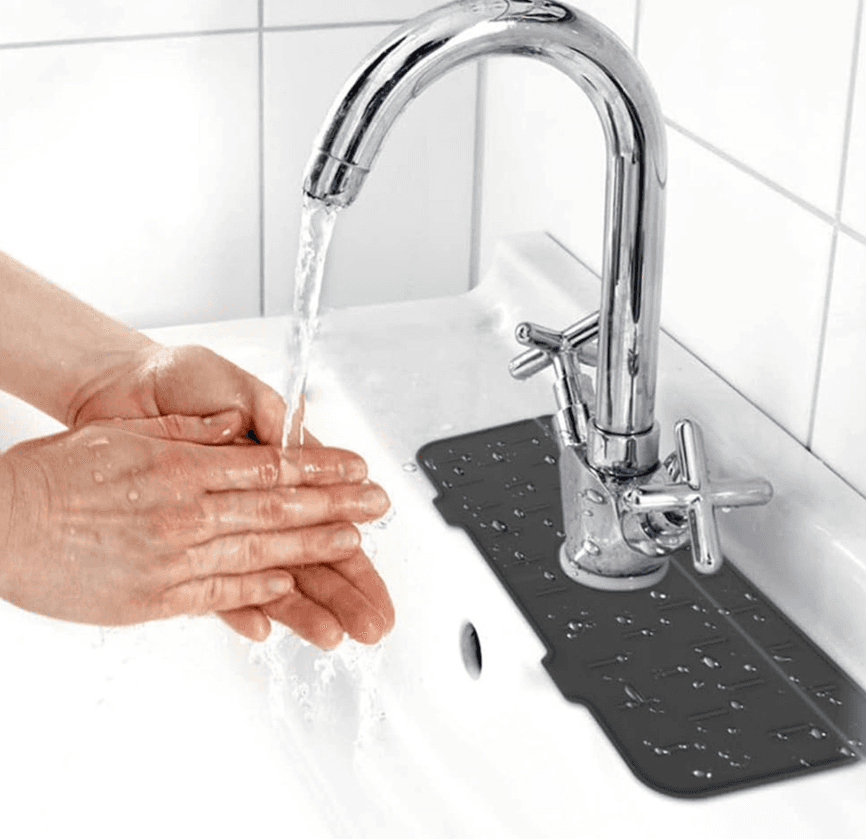 Silikonowa Czarna Mata Pod Zlew