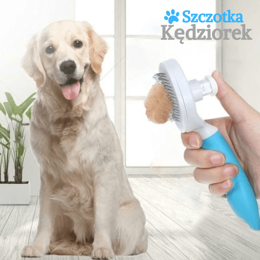 Szczotka dla zwierząt-Kędziorek
