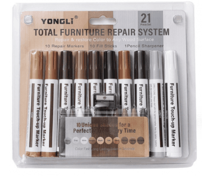 Zestaw Naprawczy Do Paneli i Drewna 12 Sztuk