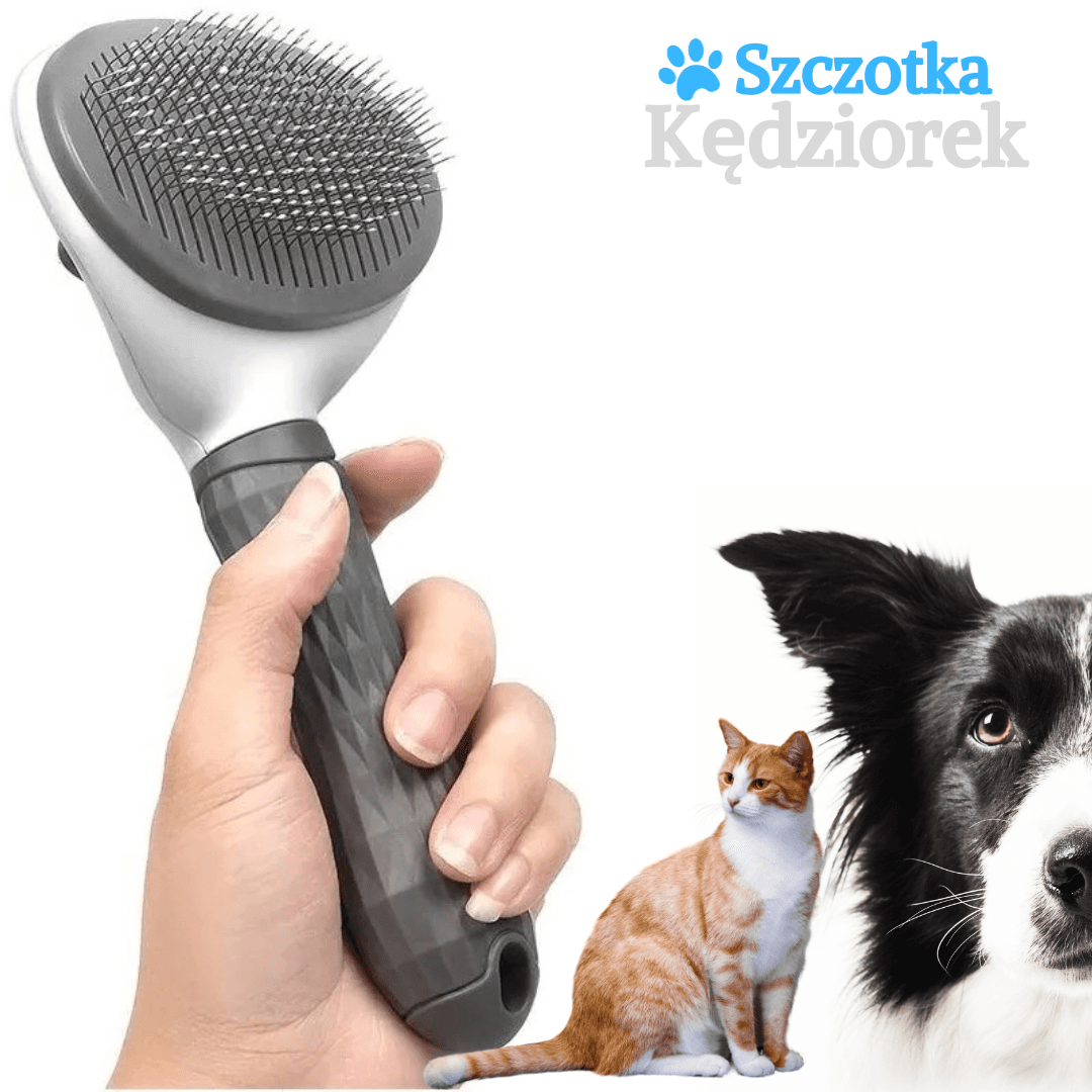 Szczotka dla zwierząt-Kędziorek