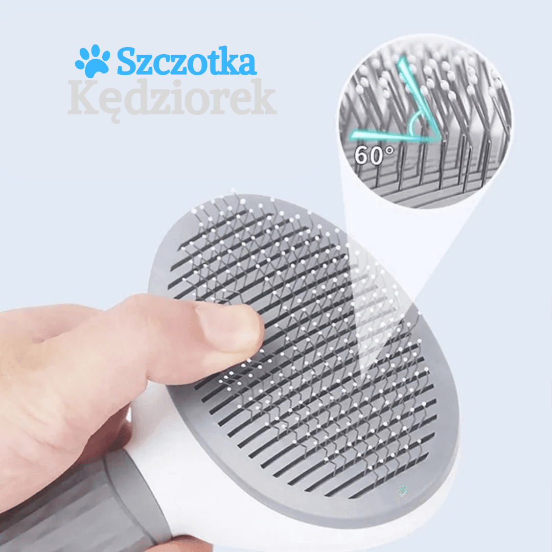 Szczotka dla zwierząt-Kędziorek